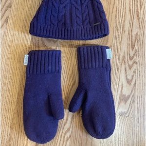 LL Bean Gore-Tex Hat and Glove Set